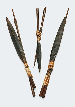 Iron spearhead and shoe