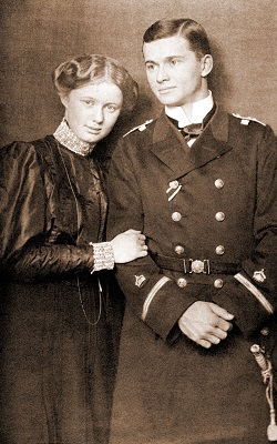 Ellen and Hans Paasche at their Engagement