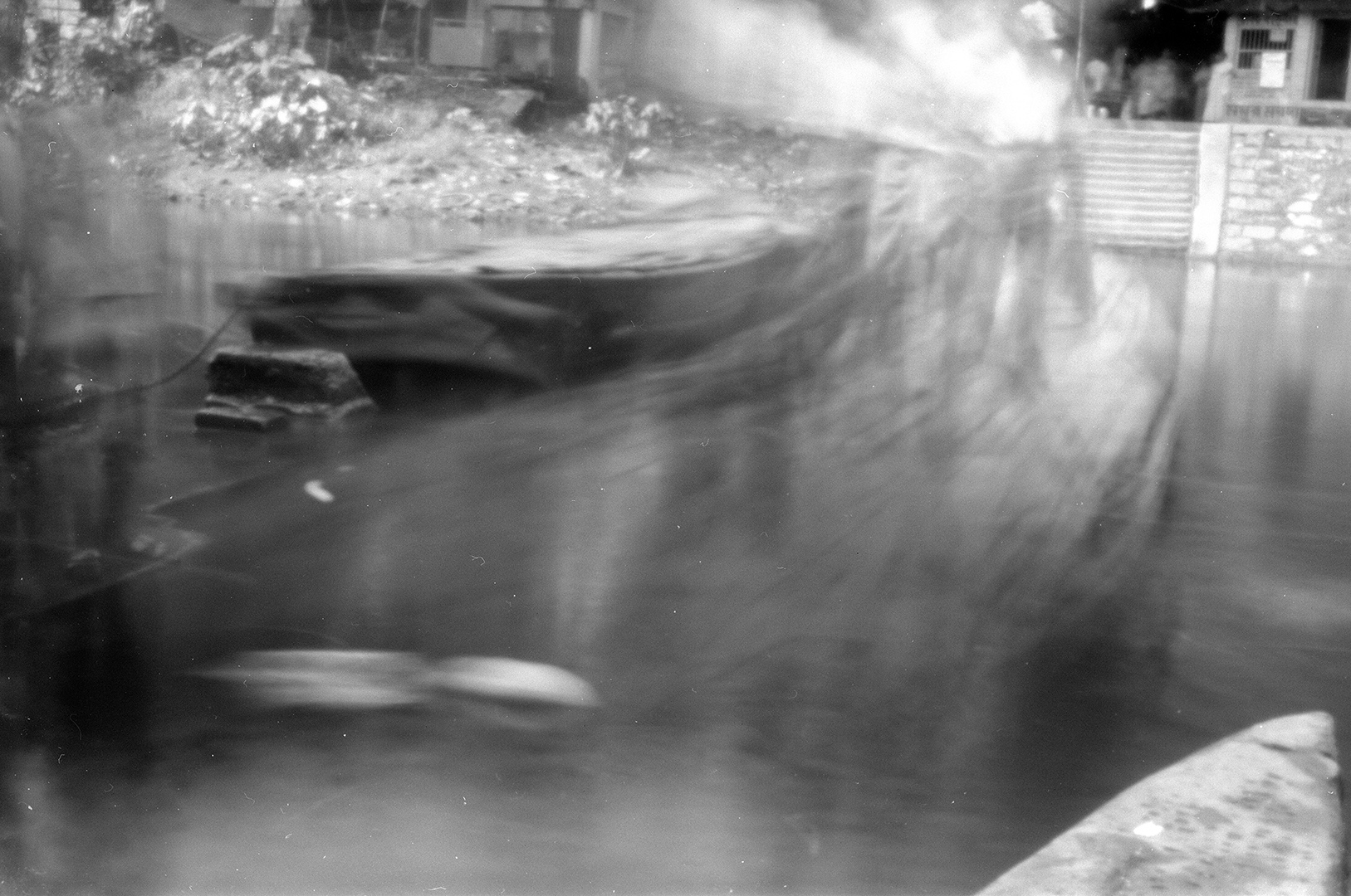 Tolly Canal beim Kalighat Kali Temple, Kalkutta. Foto: Samuel Schütz