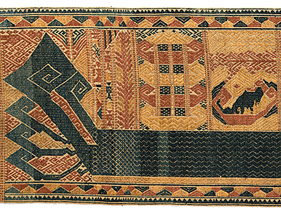 Ship cloth palepai (detail)