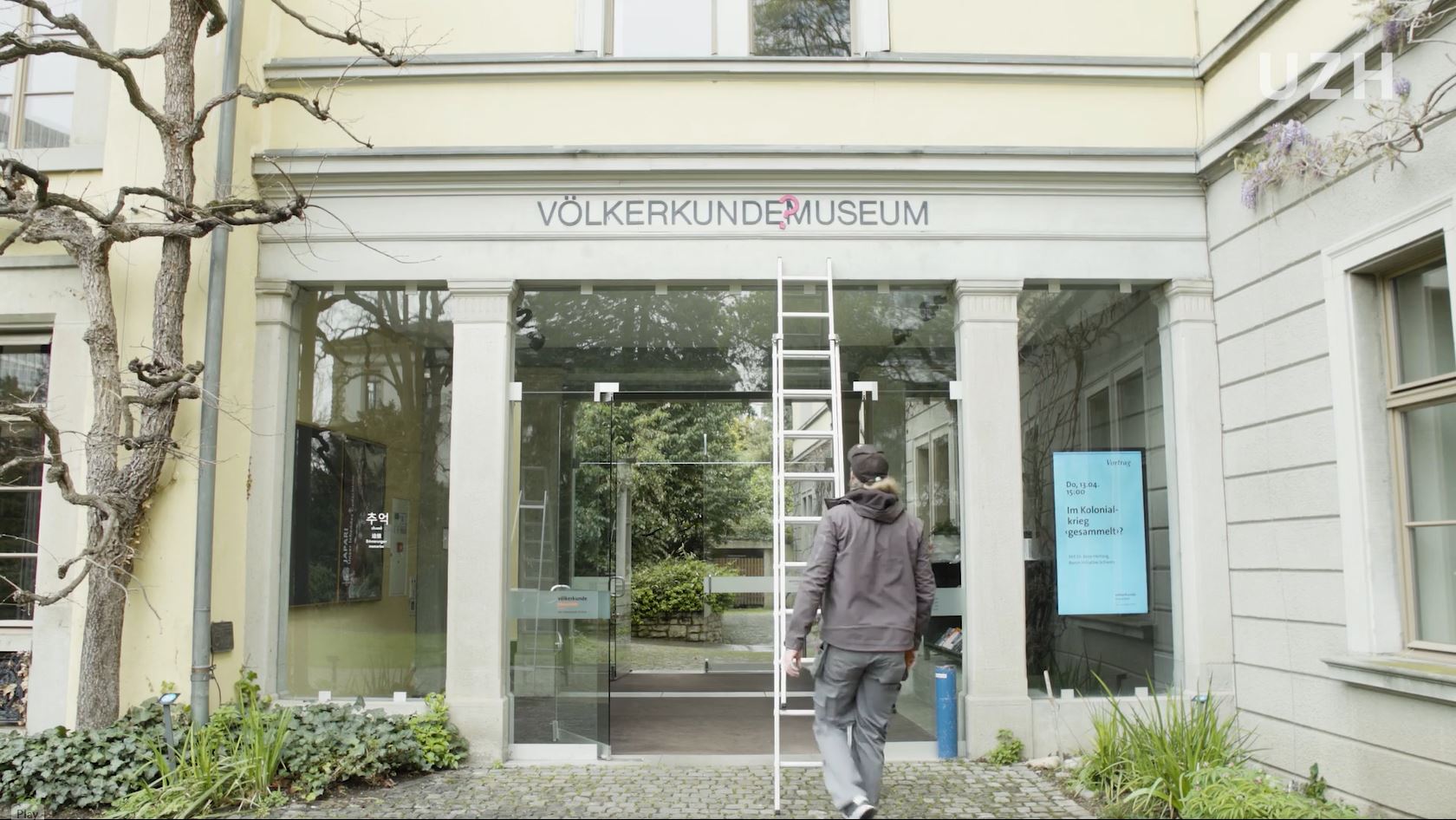 Fassade Völkerkundemuseum UZH