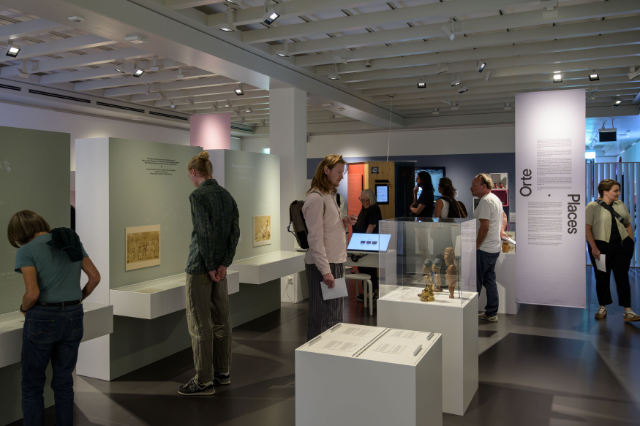 Blick in die Ausstellung